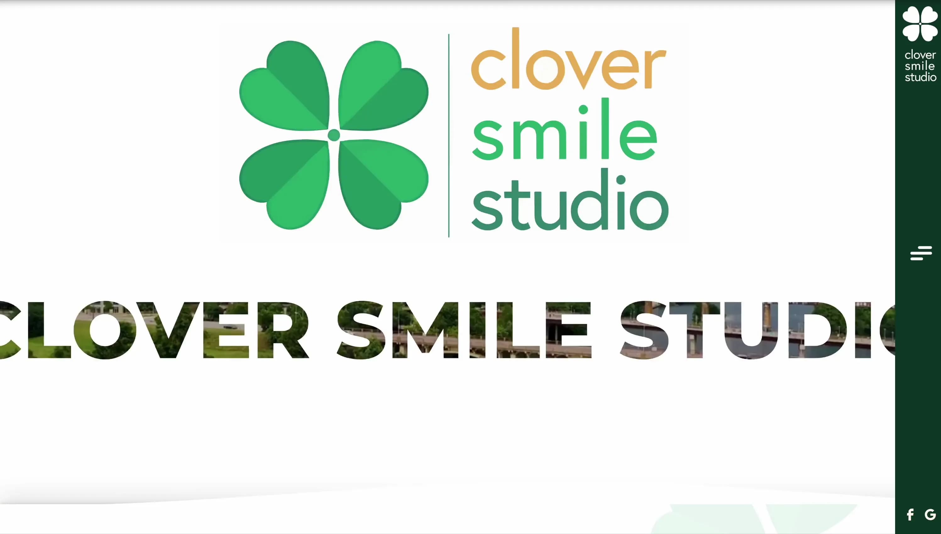 Dental website showcase example